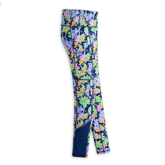 XS Disney X Lilly Pulitzer Weekender High Rise Midi Leggings, Lilly Loves Disney - Picture 2 of 9